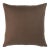 Schumacher Franc Linen 22" Pillow In Chocolate For Sale