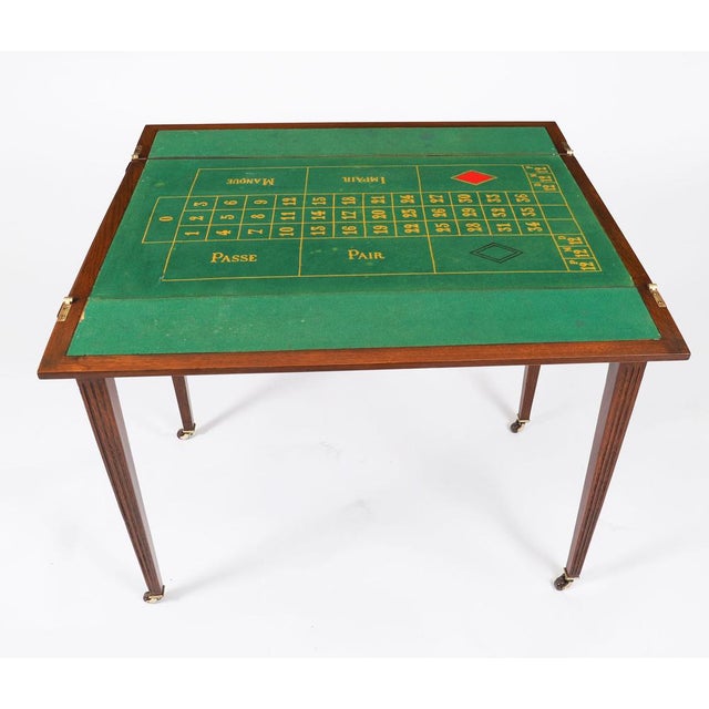 Antique French Oak Roulette Table, 19th Century For Sale - Image 12 of 18