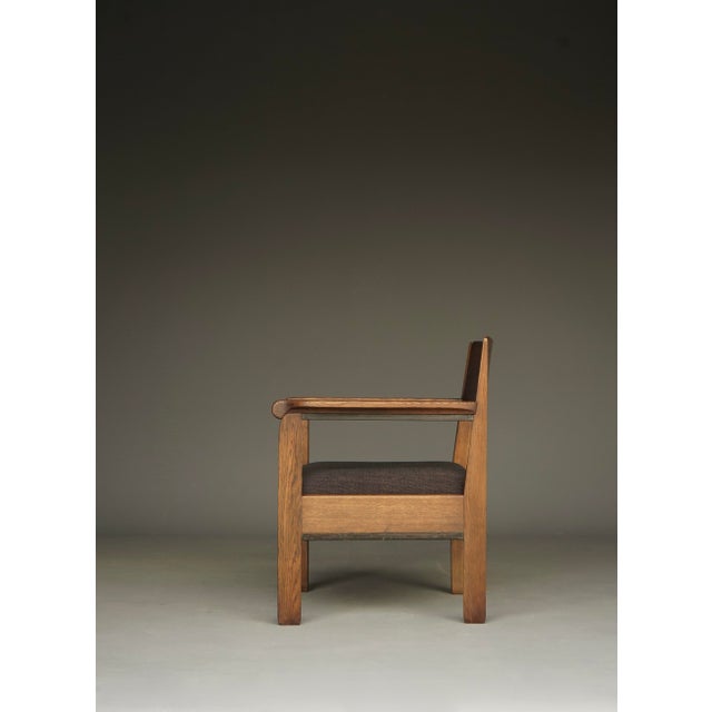 1930s Low Art Deco Armchair by Hendrik Fels for L.O.V. Oosterbeek, 1930s For Sale - Image 5 of 18