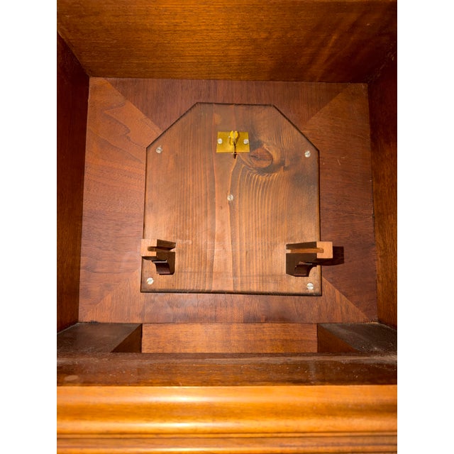 19th Century Austrian Long Duration 90 Day Grandfather Clock For Sale - Image 11 of 12