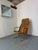 Brown Mid-Century Modernist Rattan and Steel Lounge Chair by Dirk van Sliedregt for Gebroeders Jonkers Noordwolde, 1950s For Sale - Image 8 of 10