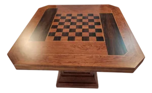 Vintage Chess Game Table