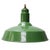 Vintage Industrial American Green Enamel Pendant Light For Sale - Image 5 of 5