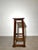 Vintage Wooden Bar Stool For Sale - Image 5 of 6