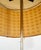 Mid Century Modern Danish Solid Teak Floor Lamp Shade Ribbed, Denmark Yellow For Sale - Image 10 of 12
