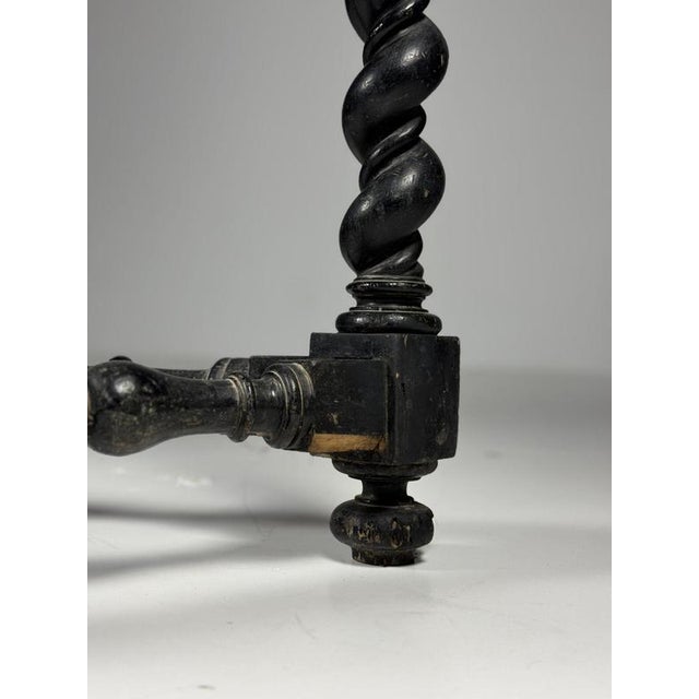 Black Side Table, 1800s For Sale - Image 16 of 18