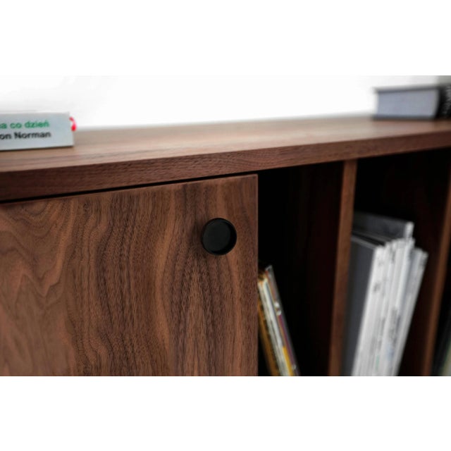 Danish Design Walnut Sideboard For Sale - Image 3 of 7