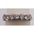 Modern 14 Karat White Gold Diamond Band Anniversary Bridal Ring 0.75 TDW, Size 5.75 For Sale - Image 3 of 9