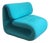 Blue Armchair by Henri Etienne Martin, 1960s For Sale