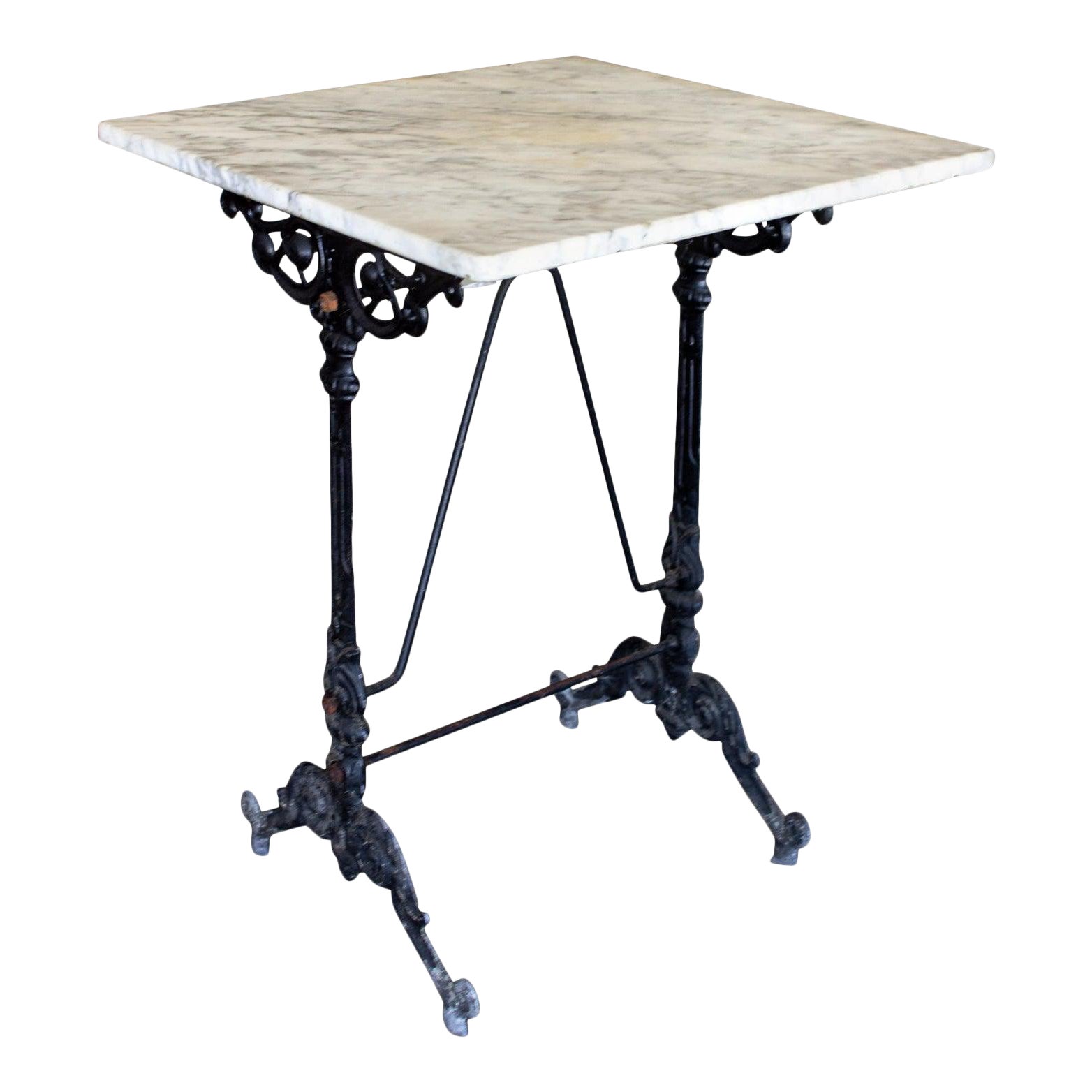 iron bistro table