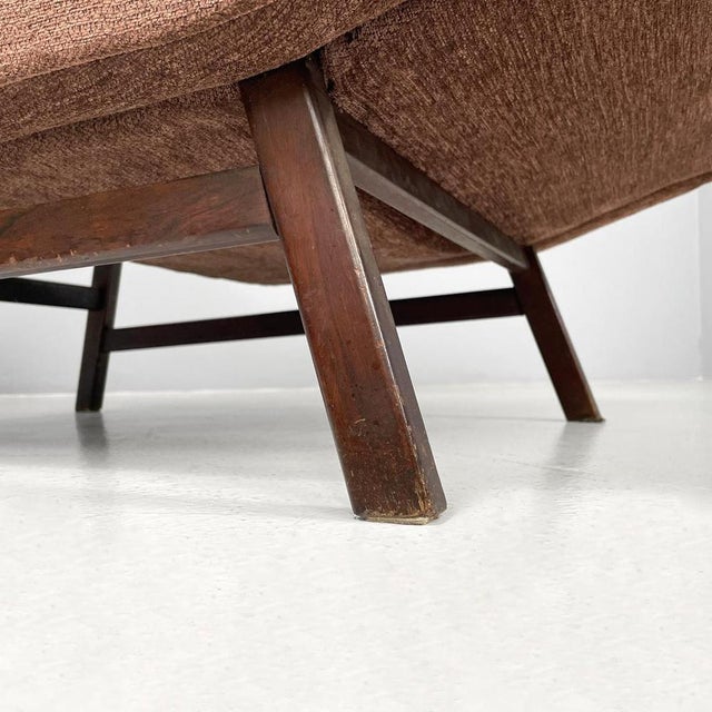 Italian Mid-Century Modern Model 877 Lounge Chair attributed to Gianfranco Frattini for Cassina, 1959 For Sale - Image 15 of 18