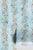 Mahjong Floral Stripe Grasscloth Wallpaper by House Party | Bam Blue | 6 Yards For Sale