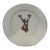 Reindeer With Holly Decorative Porcelain Platter For Sale