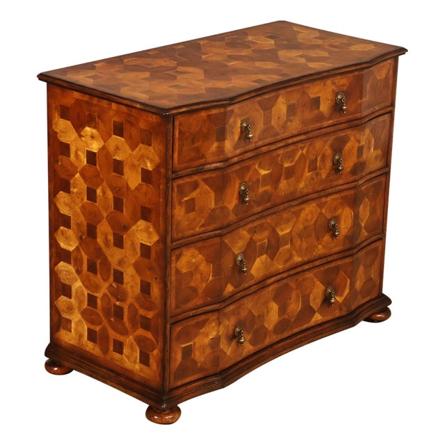 Jonathan Charles Oyster Chest of Drawers For Sale