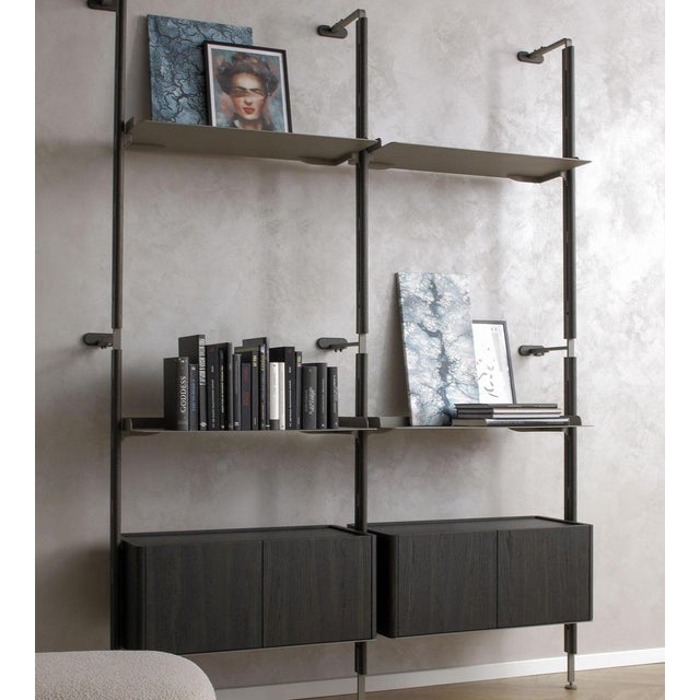 Galaxy Oak Bookshelf by Morica Design For Sale - Image 13 of 18