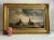 Antique Seascape Oil Painting With Lemon Gold Frame For Sale - Image 11 of 13