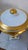 Vintage Belgian Cerabel Baudour White and Gold Empire-Style Covered Porcelain Urn For Sale - Image 11 of 18