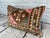 Vintage Pillow Case Turkish Rug Pillow Decorative Rug Pillow Dry cleaning only. PILLOW INSERT IS NOT INCLUDED