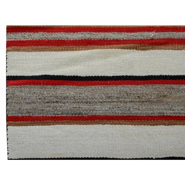 Cabin Early 20th Century Navajo Style Rug For Sale - Image 3 of 13