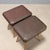 Vintage Stools in Beech and Leatherette, Italy, 1950s, Set of 2 For Sale - Image 5 of 8