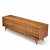 Young Manufacturing Mid Century Walnut Curved Credenza and Hutch For Sale - Image 12 of 12