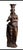 Neapolitan Artist, Large Greek Style Caryatids, 1980s, Bronze, Set of 2 For Sale - Image 4 of 6