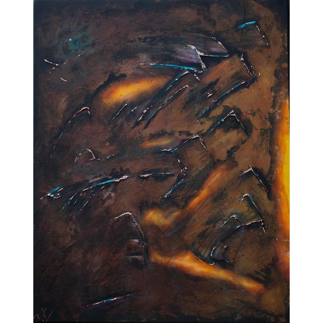 Plastic Natalia Vypritskaia, Birth of Light, Acrylic For Sale - Image 7 of 7