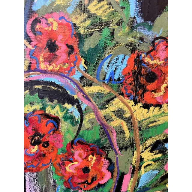 Abstract "I Waded Through" Contemporary Abstract Figurative Painting by Monica Shulman For Sale - Image 3 of 12