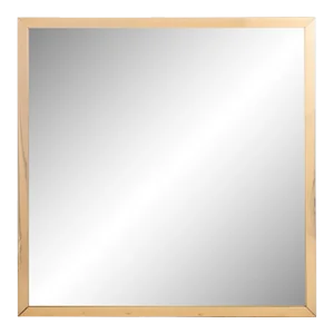 Modern Gold-Toned Metal Mirror