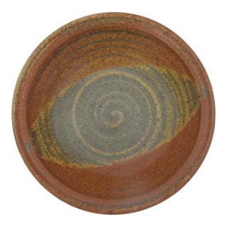 Wally Schwab Pacific Nw Master Studio Pottery Stoneware 9 1/4" Serving Bowl For Sale