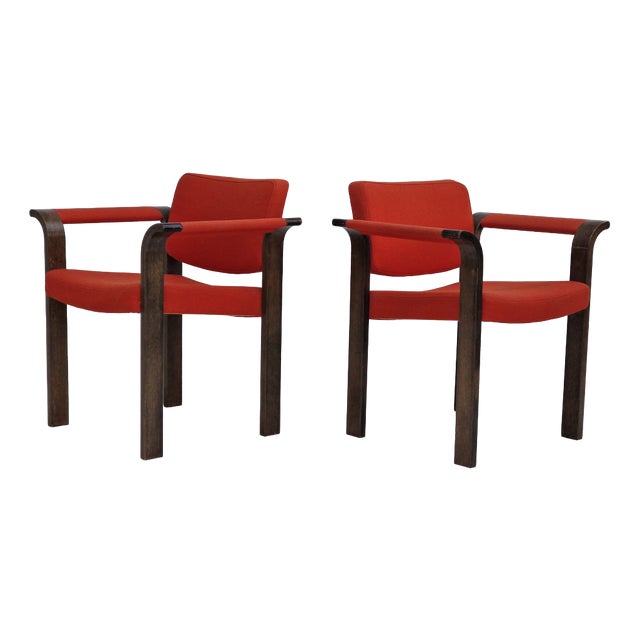 Set of Danish Armchairs by Magnus Olesen, 1980s For Sale