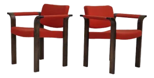 Set of Danish Armchairs by Magnus Olesen, 1980s