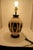 Late 20th Century Black & Ivory Geometric Chulucanas Pottery Lamp – Handcrafted Peruvian Art-Inca Style #1 For Sale - Image 9 of 9