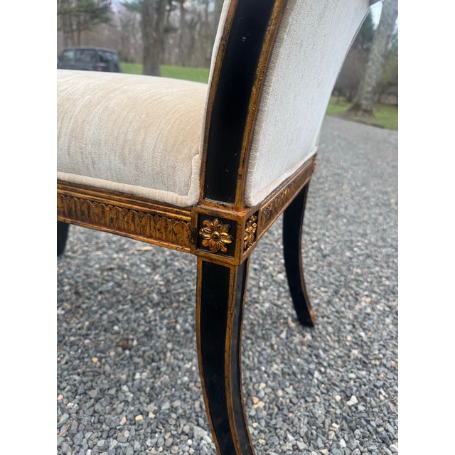 Classic Style Carved Window Bench by Maitland Smith For Sale - Image 12 of 12