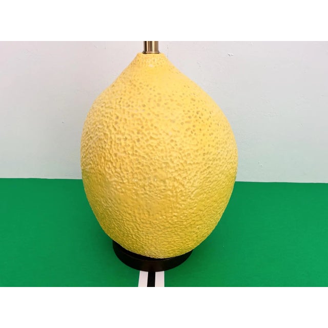 Oversize Lemon Lamp by Hanson & Shade, C1970 For Sale - Image 14 of 18