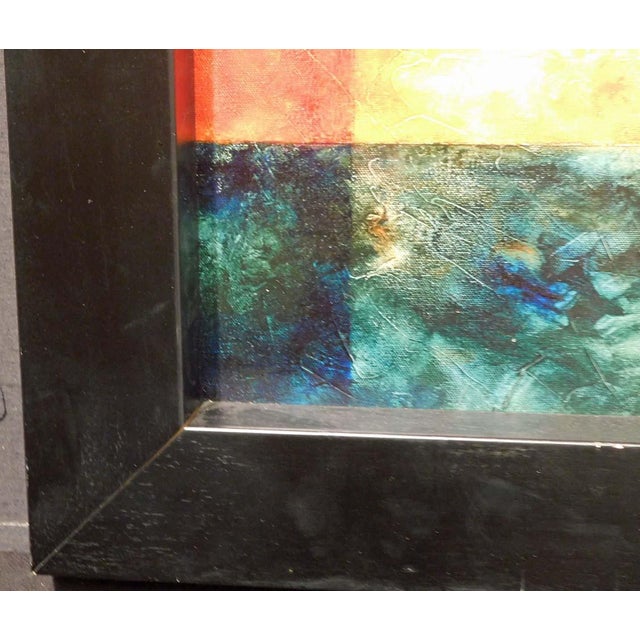 Alexandru Darida Original Painting "Rejuvenation" Hand Signed Framed For Sale - Image 10 of 10