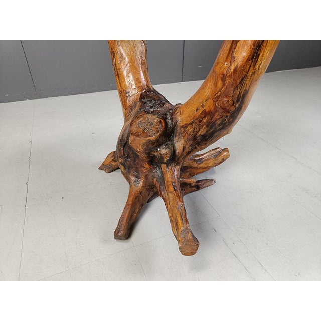 Vintage Tree Root Table, 1960s For Sale - Image 10 of 11