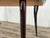 Mid-Century Modern Mahogany Dining Table with Aquamarine Glass Top, 1950 For Sale - Image 15 of 17