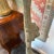1990s Italian Hand Painted Wood Pedestal For Sale - Image 9 of 12