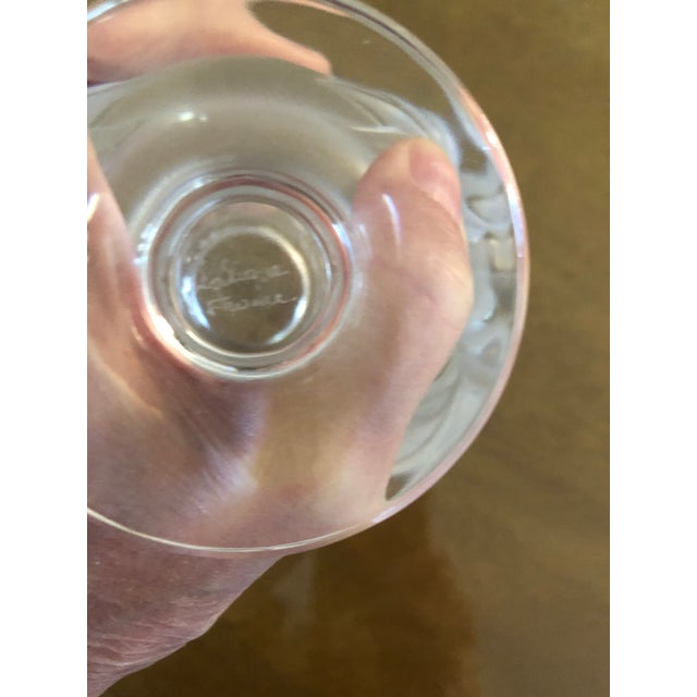 1980s Vintage Lalique Lion Cigarette Holder For Sale - Image 5 of 5