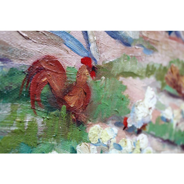 Elza Kalnina-Rutina, Old Bath-House, Oil on Canvas For Sale - Image 9 of 10