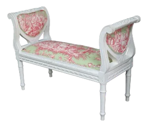 Chinoiserie Carved Bench