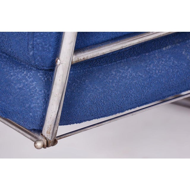 Set of Bauhaus Armchairs in Chrome-Plated Steel, Switzerland, 1930s For Sale - Image 4 of 18