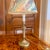 Pair of Louis XVI Period Candlestick Lamps With Marbleized Shades For Sale - Image 12 of 15