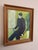 1957 Mid-Century Modern 'A Moment Alone' Vintage Original Figurative Portrait Oil Painting, Framed For Sale - Image 4 of 13