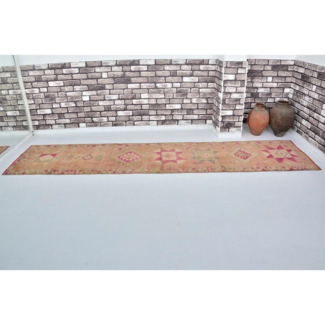 Handmade wool carpet in Turkish Anatolia , Vintage Oushak Rug,Turkish Vintage Anatolian Rug, Handmade wool Rug . One Of...