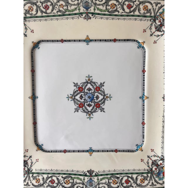 English Royal Worcester 'Chantilly' Pattern Serving Platter For Sale - Image 3 of 11