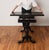 Modernized 19th Century Victorian Game Table With Black Finish For Sale - Image 9 of 11