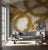Alive with free-flowing movement and created outdoors by an expressive hand abstract markings twist and turn on a ground...