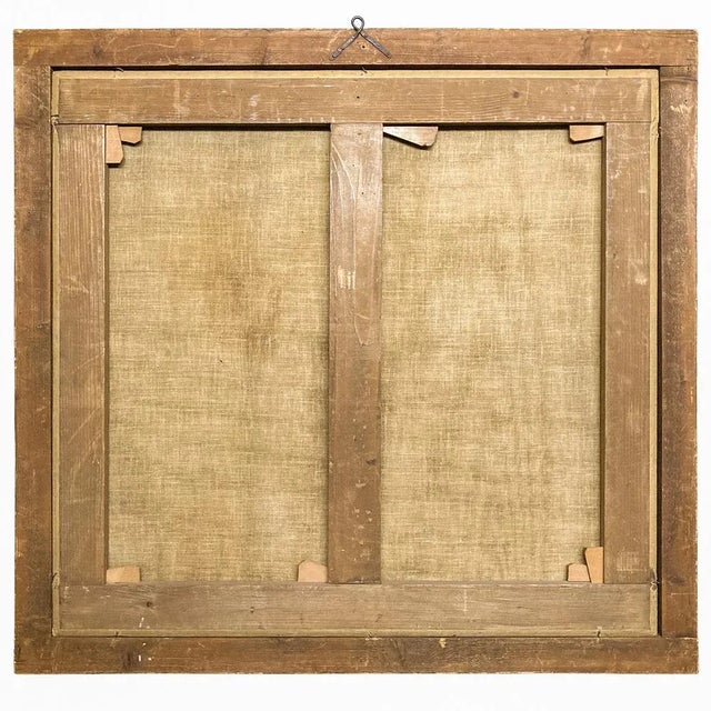 Angelo Maria Rossi, Still Life with Vase of Flowers, Game, Mushrooms and Vegetables, 1600s, Oil on Canvas, Framed For Sale - Image 3 of 9